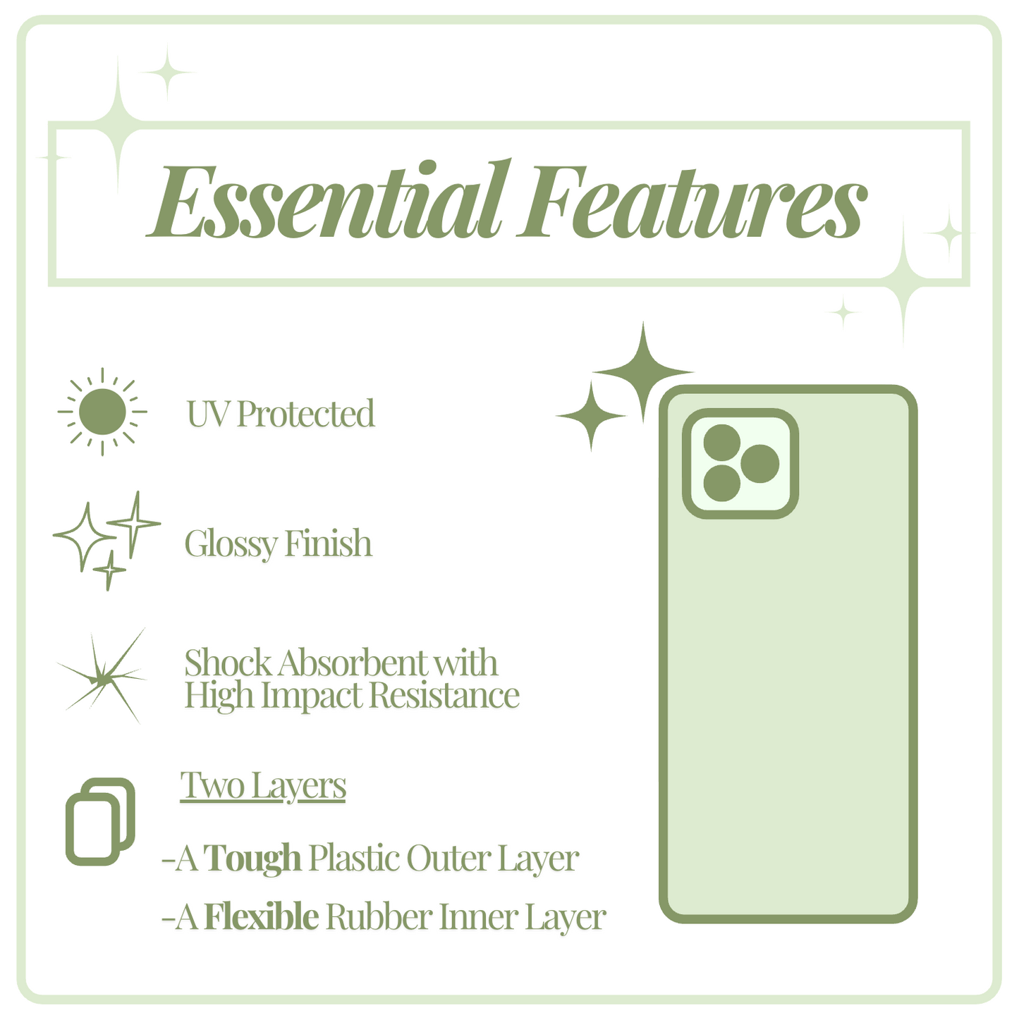 MagSafe Cat and Star Phone Case