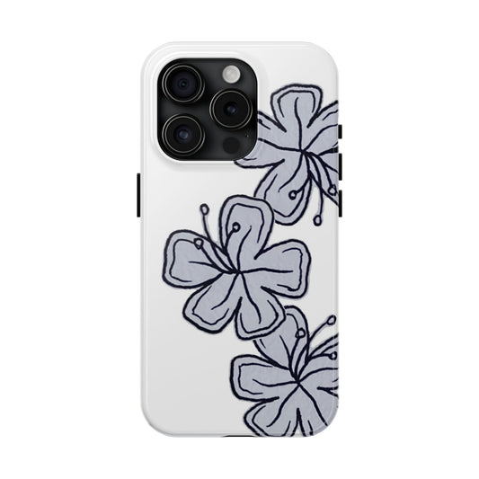 Blue Lilies Phone Case