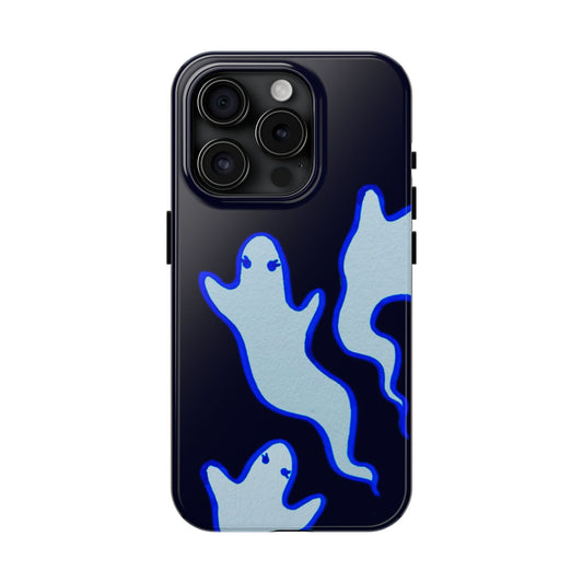 Blue Neon Ghosts Phone Case