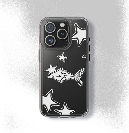 Clear Star Fish Phone Case